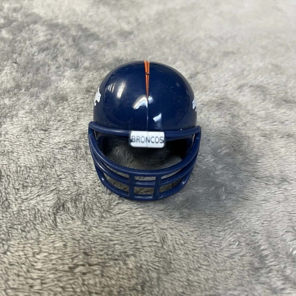 Denver Broncos MIGHTY RACERS Replacement MINI Football HELMET Cake Topper